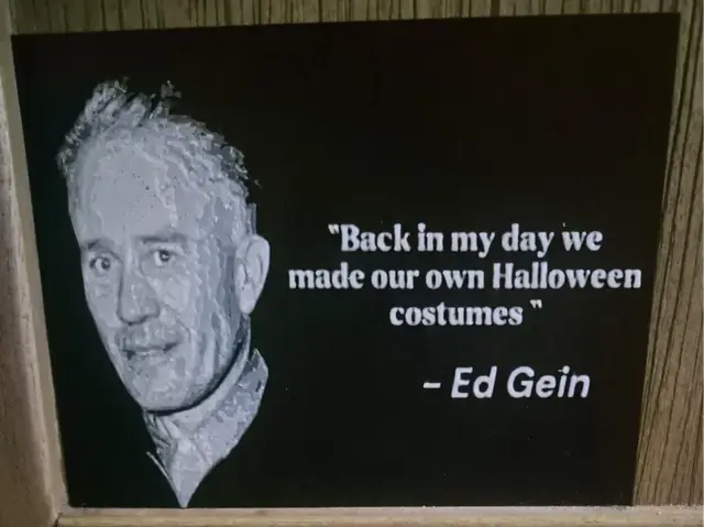 HueForge model: Ed Gein 3 by Buntsta