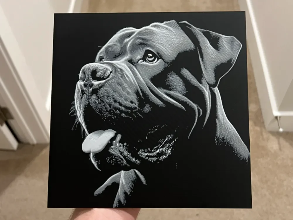 Cane Corso Hueforge by RP47 Designs HueForge model: Cane Corso Hueforge by RP47 Designs