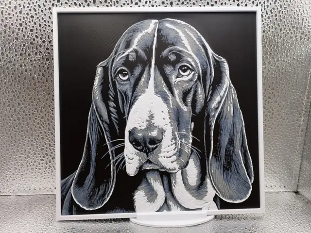 HueForge model: Basset Hound – Hueforge 3D-Printed Artwork by Borishotch Industries