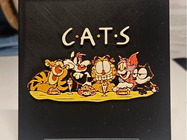 HueForge model: Cats by Mano's 3d_Art