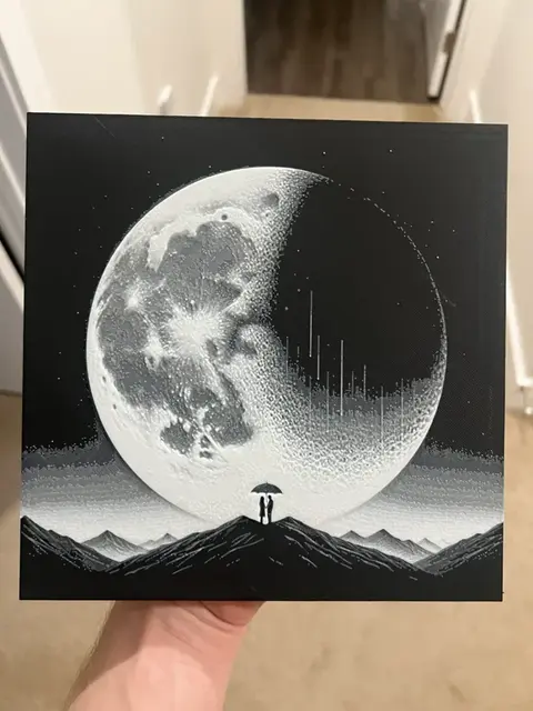 Moon Couple Hueforge