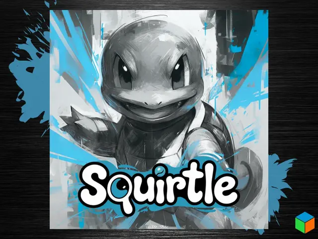 HueForge model: Squirtle Poster – Shellshocked in Style by 3D Prints By Vic