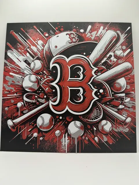 HueForge model: Boston Red Sox - MLB Hueforge by Canadian Gamer