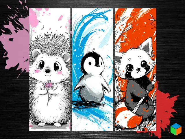 HueForge model: Hedgehog Bookmark by 3D Prints By Vic