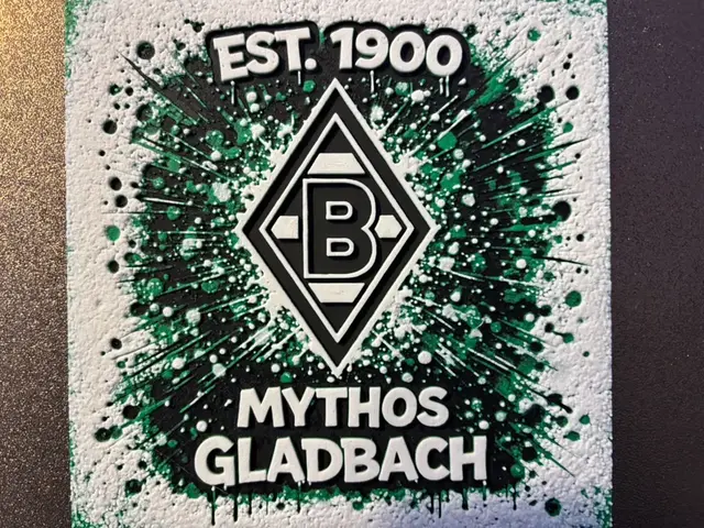 HueForge model: Borussia Mönchengladbach Graffiti Hueforge by Reeftank&more