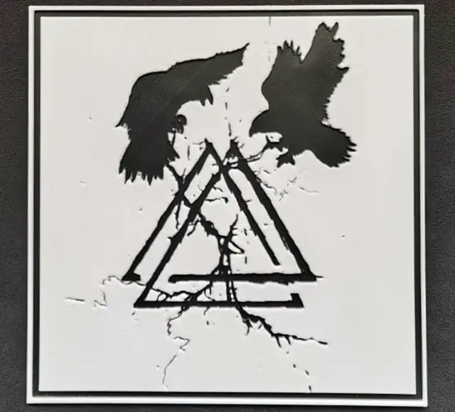 Valknut [ravens] HueForge