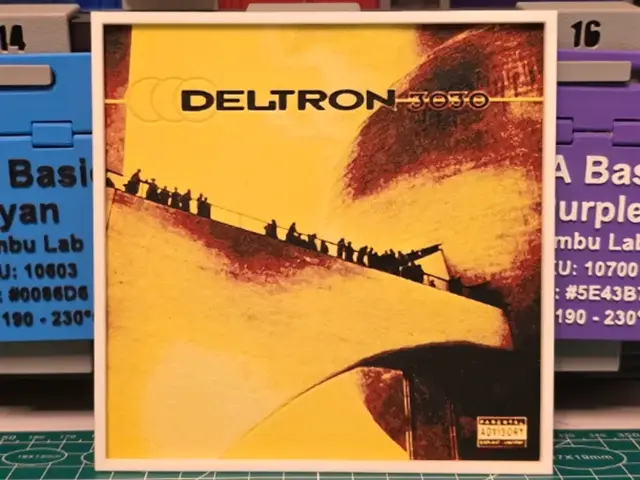 HueForge model: Deltron 3030 "Deltron 3030" Album - Hueforge Art by Lumpy3D