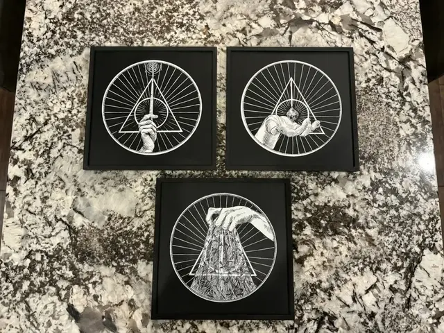 HueForge model: Harry Potter Deathly Hallows Hueforge Collection by The SkyLab 3D