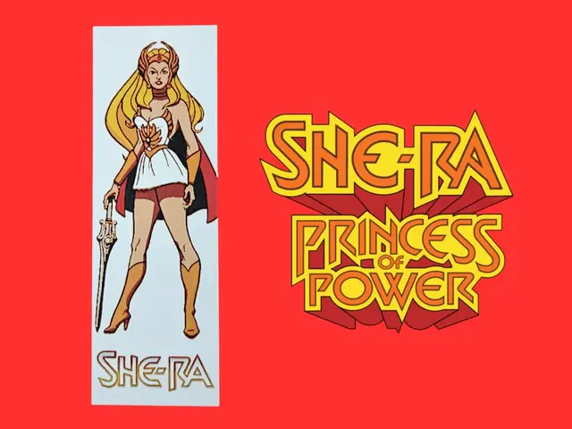 HueForge model: She-Ra Bookmark by BusyKikiBee