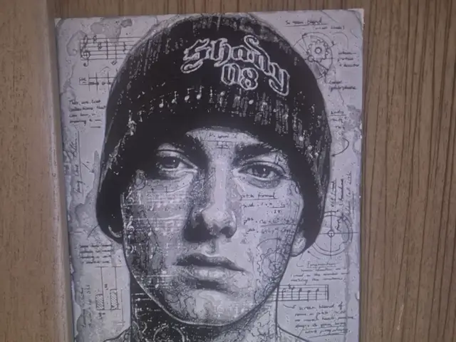 HueForge model: eminem 2 hueforge by Buntsta