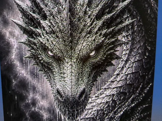 HueForge model: Mythical Dragon Portrait by Hueforge Maker