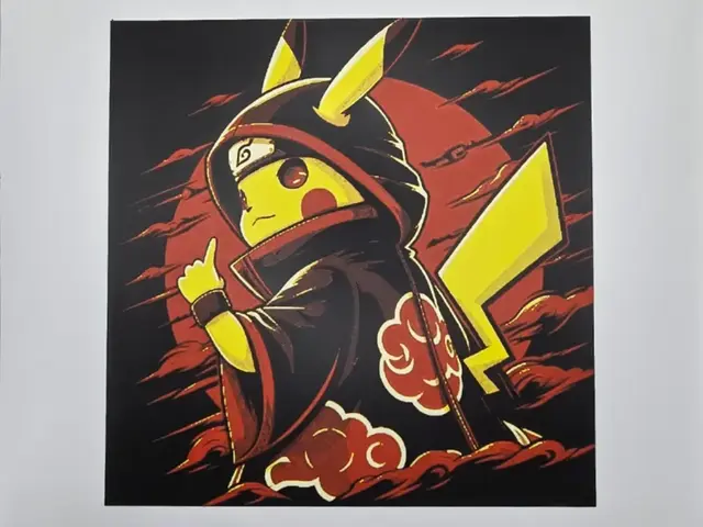 HueForge model: Pikachu Naruto by Kactus Fpv