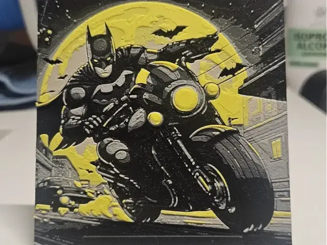 Batman on motorbike