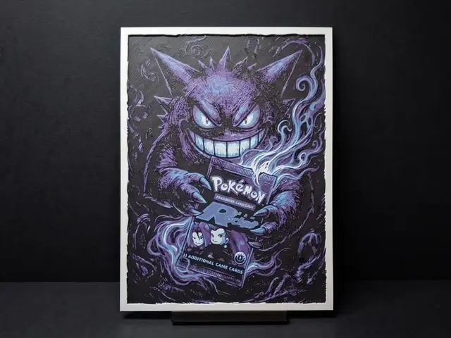 HueForge model: Gengar Team Rocket - Hueforge by LED