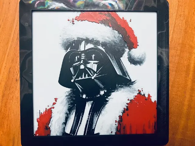 HueForge model: Darth Santa? by JustBe 3D Printing