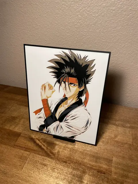 HueForge model: Sanosuke - Rurouni Kenshin by Cloudy Nostalgia
