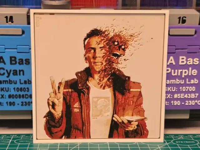 HueForge model: Logic "Confessions of a Dangerous Mind" Album Art by Lumpy3D