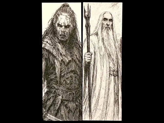 HueForge model: Saruman the White & Lurtz Bookmark Set | LOTR by The SkyLab 3D