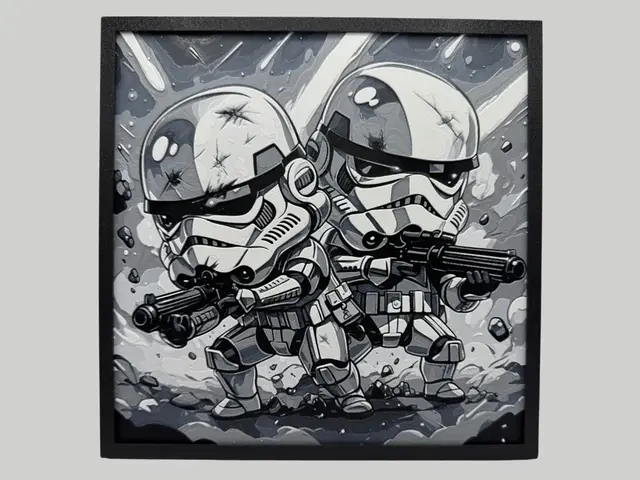 HueForge model: Storm Troopers - Chibi Edition by Canadian Gamer