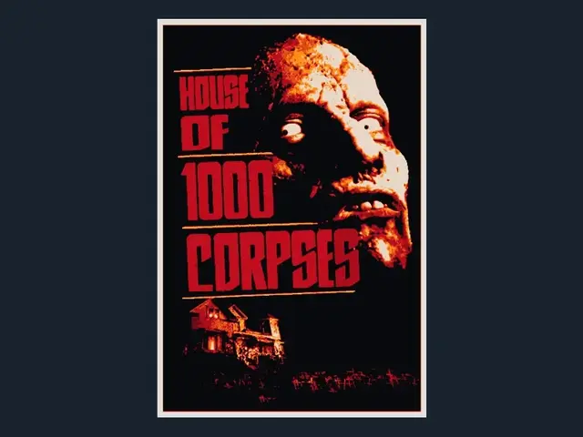 HueForge model: House of 1000 Corpses (Movie Poster - HueForge) by HugheCraft
