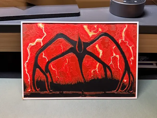 Stranger Things Mind Flayer HueForge