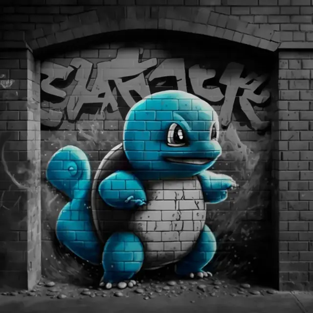 HueForge model: Hueforge squirtle by Litolunar
