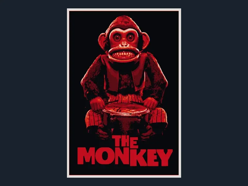 The Monkey (Movie Poster - HueForge) by HugheCraft HueForge model: The Monkey (Movie Poster - HueForge) by HugheCraft