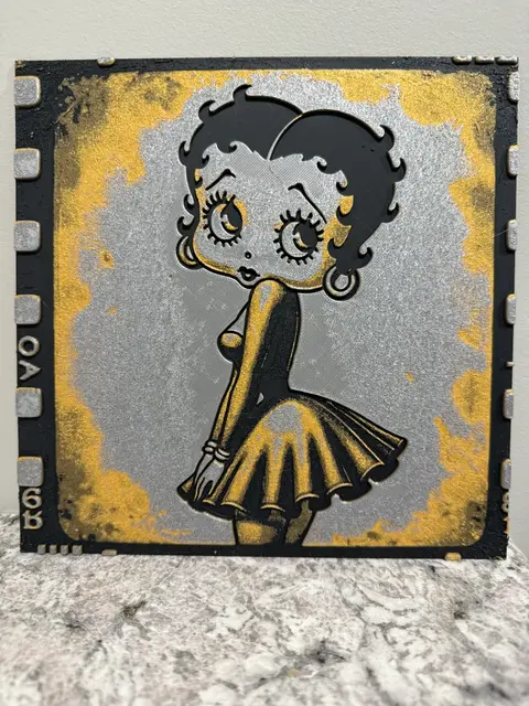 HueForge model: Betty Boop - Film Strip Hueforge by Canadian Gamer
