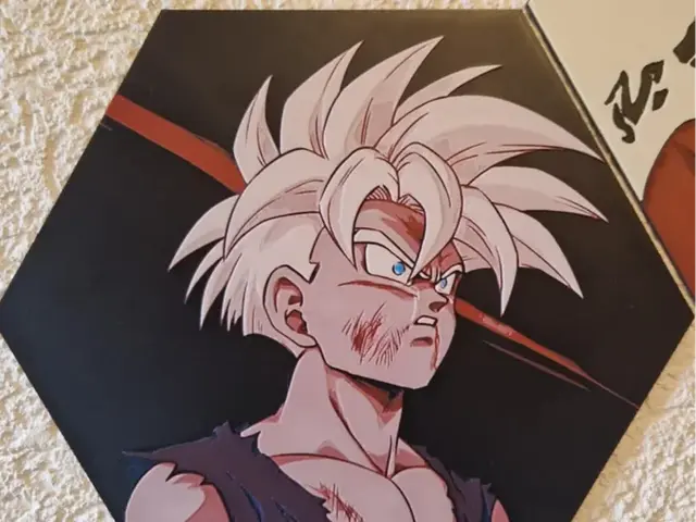 HueForge model: Dragon Ball Hueforge - Gohan SSJ2 by Dakiren