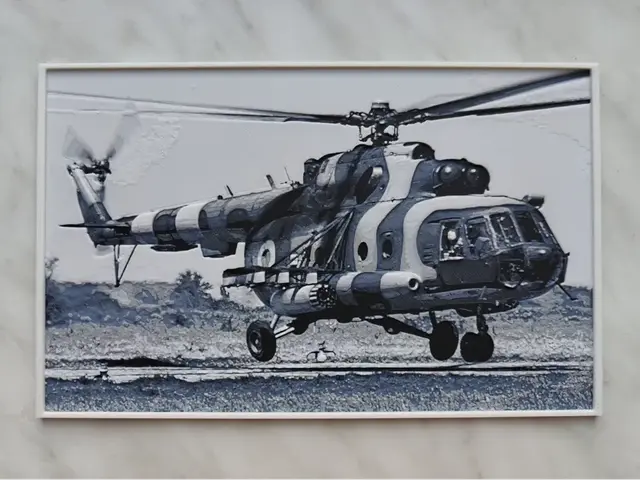 HueForge model: Mil Mi-8MT - Hueforge by BeaN