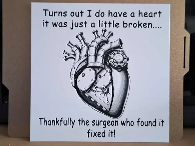 HueForge model: I do have a heart - Heart Surgery - Funny Hueforge by 3dGlow