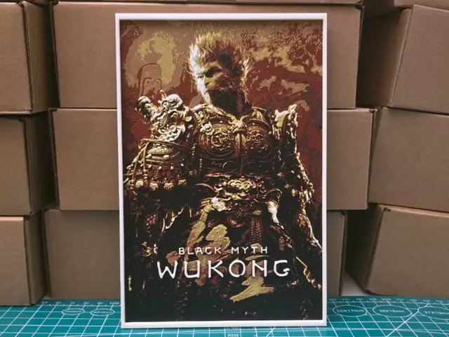 HueForge model: Black Myth: Wukong Poster - Hueforge Art by Lumpy3D