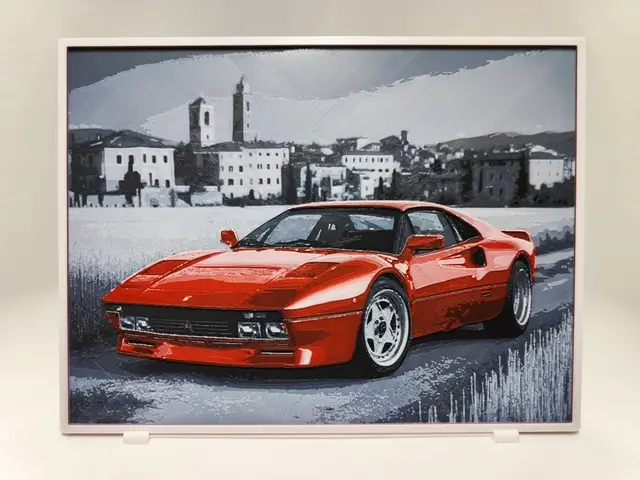 HueForge model: Ferrari 288 GTO - Hueforge by BeaN