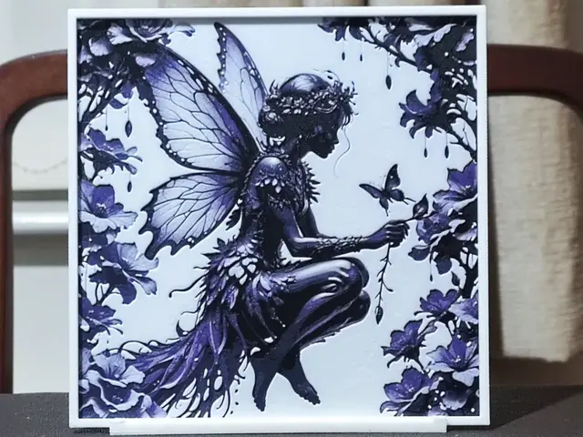 HueForge model: Dark Fairy - HueForge 3 Color by BoDad