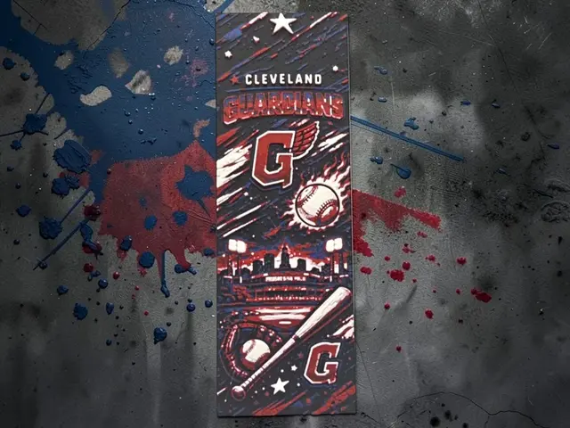 HueForge model: Cleveland Guardians MLB Bookmark by MythicHue's