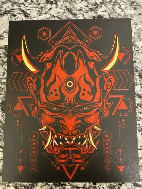 HueForge model: Devil Omni (HueForge print) by Houston713Texan