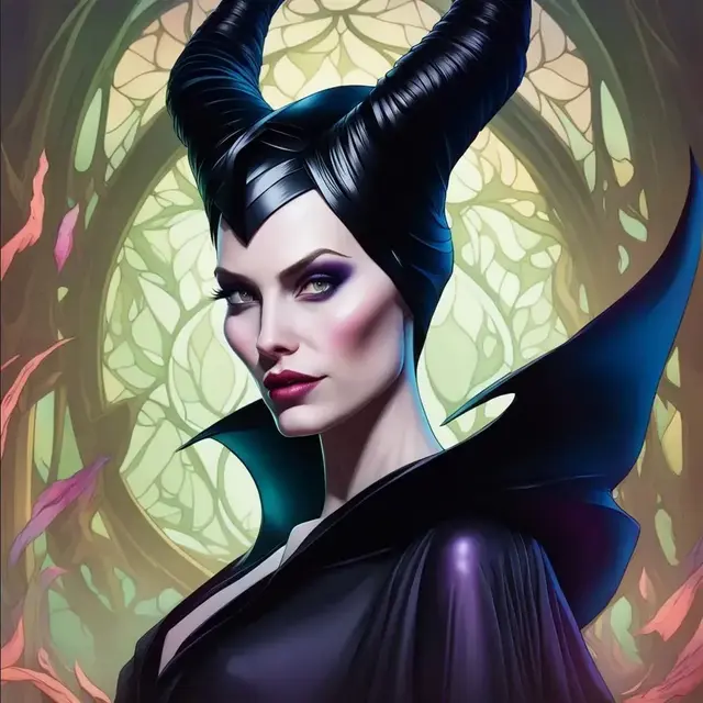 HueForge model: Maleficent Hueforge - Green by suaimondi