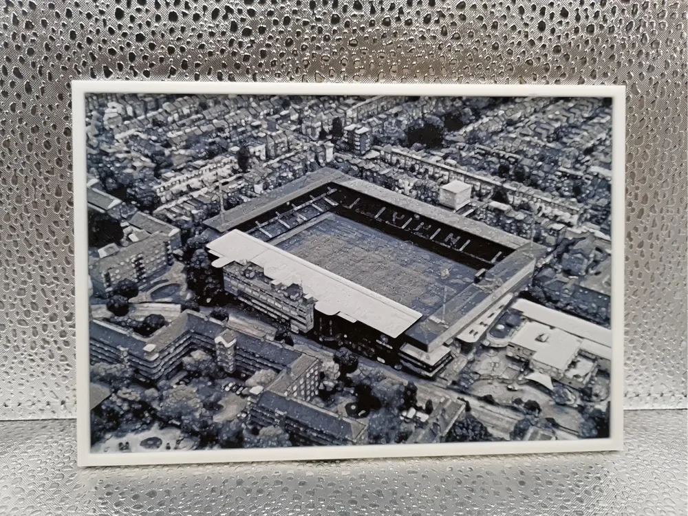 Queens Park Rangers – Loftus Road Stadium Hueforge by Borishotch Industries HueForge model: Queens Park Rangers – Loftus Road Stadium Hueforge by Borishotch Industries