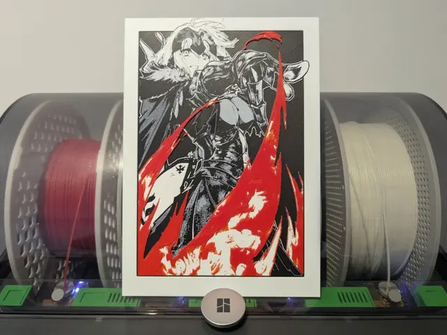 HueForge model: Jalter / Jeanne d'Arc Alter Hueforge - Fate by Razel