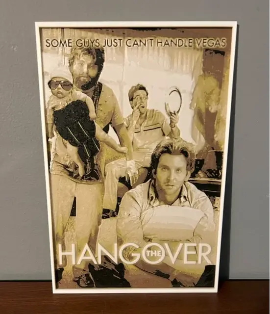 HueForge model: Hueforge Movie Poster - The Hangover - by JoDau