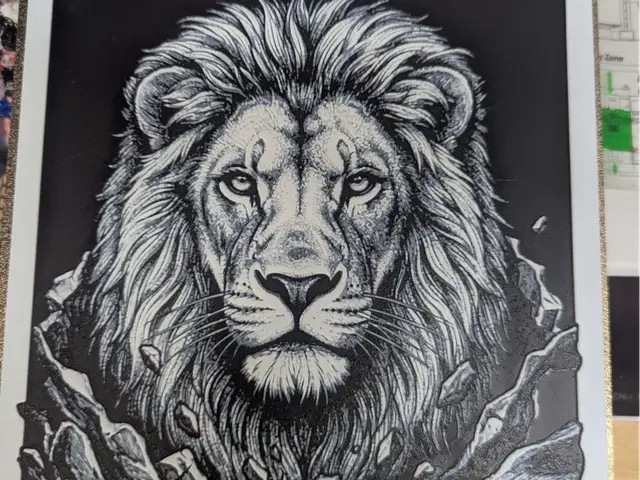 HueForge model: hueforge lion by ZombiePaint3D