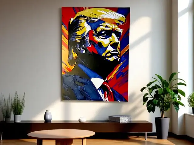 HueForge model: Hueforge Donald Trump - 5 colours printing by Luckyfer