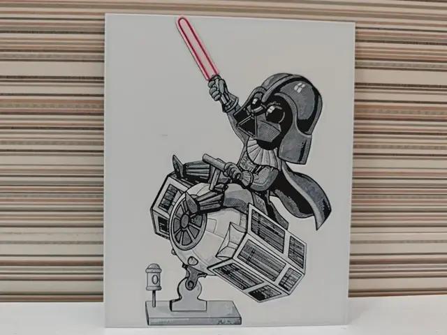 HueForge model: Hueforge Dark Vader by Litolunar