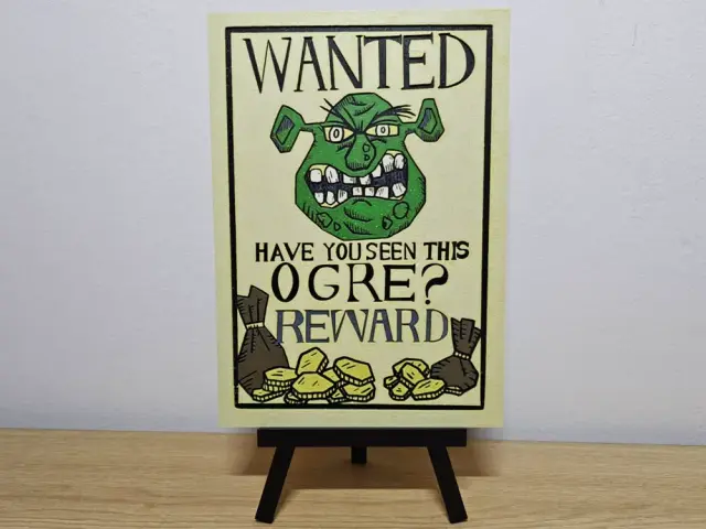 Ogre Wanted Poster