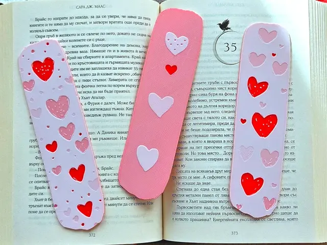 HueForge model: Heart Bookmarks - Love Bookmarks by C3D