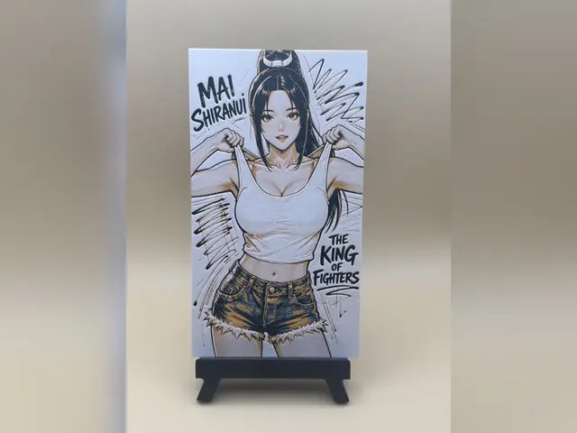 Mai Shiranui HueForge Print