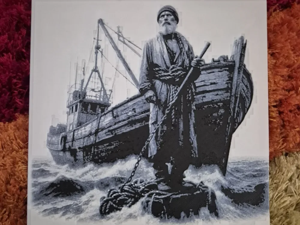the fisherman hueforge by Buntsta HueForge model: the fisherman hueforge by Buntsta