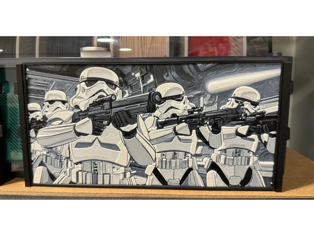 Storm Troopers - AMS Art by Canadian Gamer HueForge model: Storm Troopers - AMS Art by Canadian Gamer