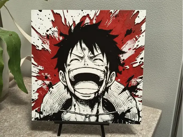 HueForge model: One Piece Luffy Hueforge by 3DNesy