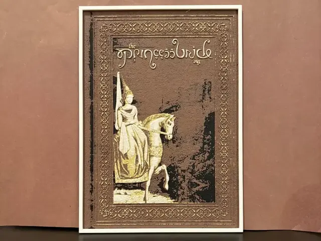 HueForge model: The Princess Bride Book Hueforge by Estiv